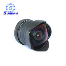 Lente Super Fisheye 8mm f / 3.5-22 HD para Canon